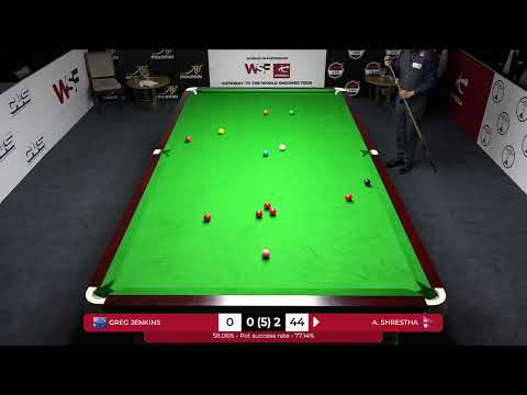 Greg Jenkins vs  Ankit Man Shrestha - WSF Championship 2023 - Group Stage