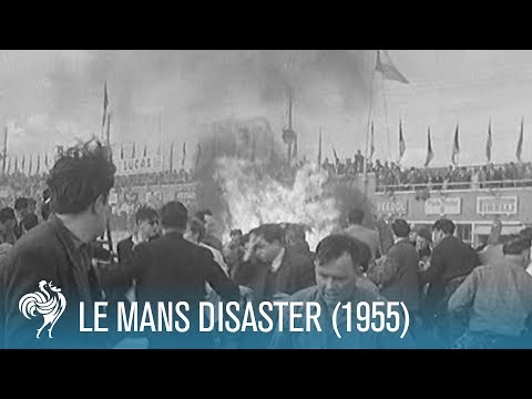 Le Mans Motor Racing Disaster (1955) | British Pathé