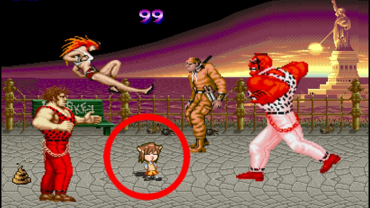 もしも最弱『ネコアルク』がファイナルファイトにいたら？ - What if Neco=Arc was in Final Fight LNS?