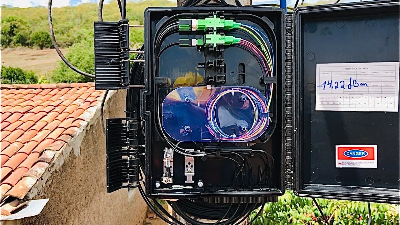 Instalação de clientes Fibra Óptica - Full HD1080p60