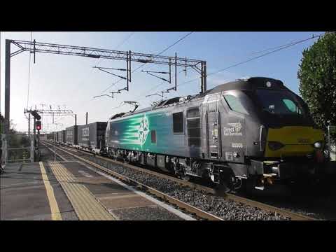 DRS 88005 At Winsford Working 4S43 Daventry DRS Tesco To Mossend Euroterminal