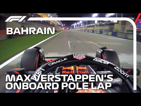 Max Verstappen's Pole Lap | 2023 Bahrain Grand Prix | Pirelli
