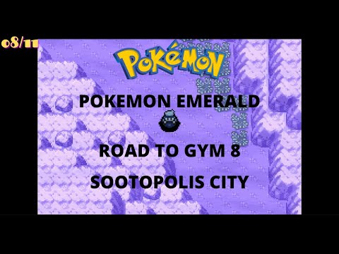 Pokemon Emerald Road to Gym 8th Sootopolis City (Fast Mode)