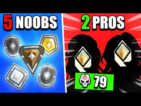 5 NOOBS CHALLENGED 2 PROS... and regretted it!