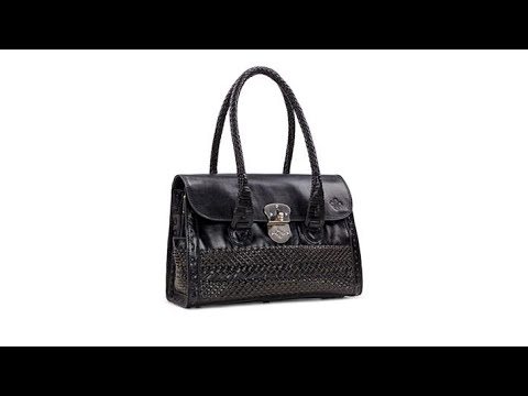 Patricia Nash Discovery Mazaro Fine Weave Satchel