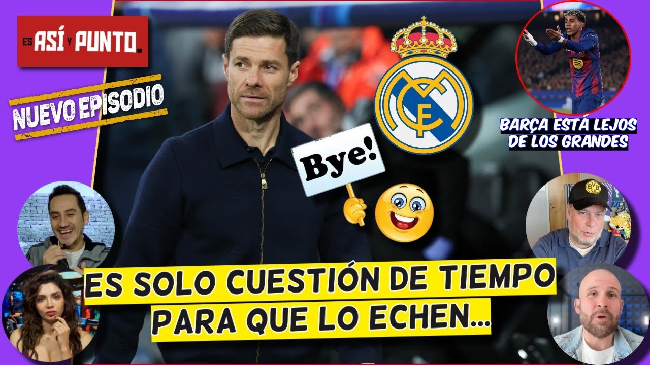 XABI ALONSO solo GANÓ TIEMPO vs MANCHESTER CITY, si NO GANA SE VA del REAL MADRID | Es Así y punto