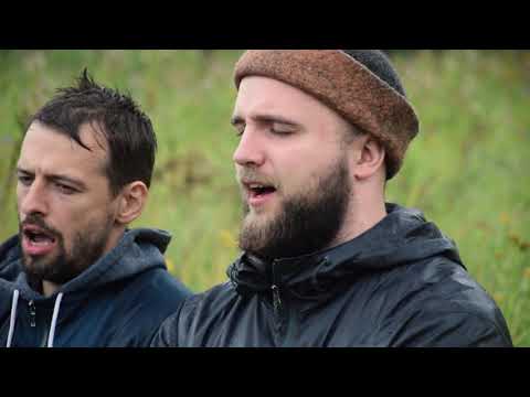 Russian choir singing old folk song Kalinushka
