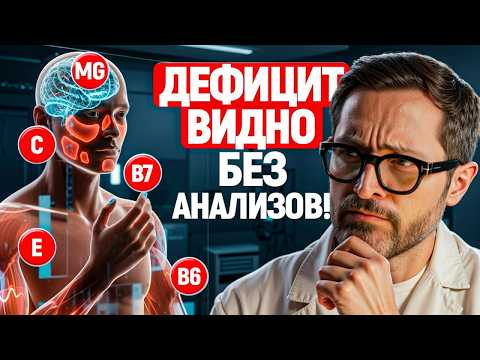Главные признаки дефицита витаминов и минералов: это видно до анализов!