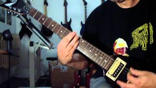 Bolt Thrower - ...For Victory (guitar cover)