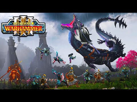 THE STORM DRAGON INVADES! - Total War: Warhammer 3 Gameplay