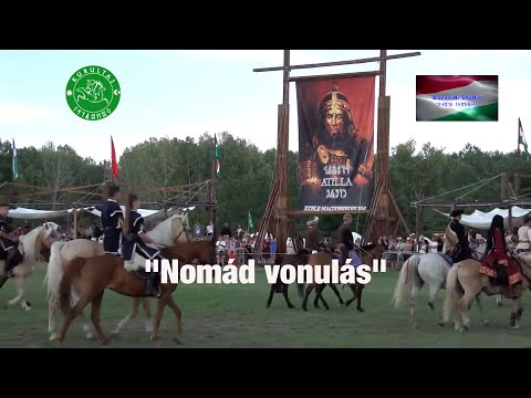 KURULTAJ -2022: Nomád vonulás pénteki főpróbája