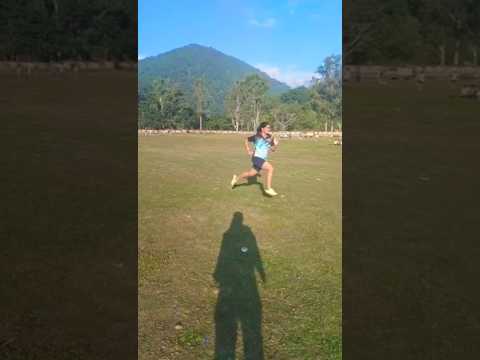 100m hurdle running🏃#girl#hurdle#practice#running#sports#viralvideo#trending#shorts