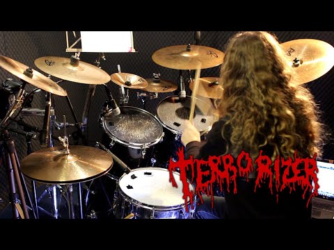 TERRORIZER - Dead shall Rise - Drum cover (album World Downfall)