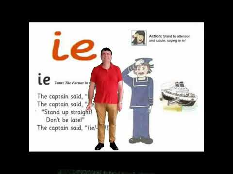 Jolly Phonics "ie" Sound