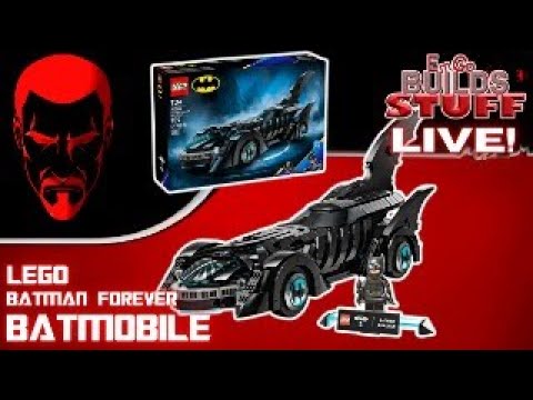 LEGO BATMAN FOREVER BATMOBILE: EmGo Builds Stuff LIVE!