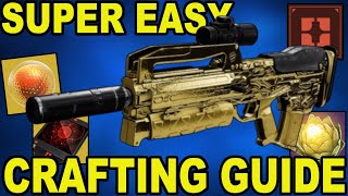 HOW TO CRAFT Weapons In Destiny 2 2023(UPDATED & SUPER EASY)