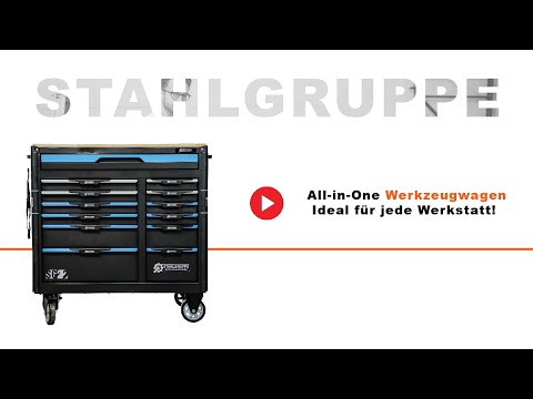 Ihr perfekter Begleiter: Der 471-teilige Werkzeugwagen von Stahlgruppe
