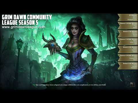 Grim Dawn - S5 - HC Ultimate challenges before level 35 - RIP at phase two Warden Krieg at level 30
