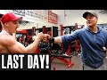 Last Workout with Trip Winner! Do YOU want to be next? (DAY 5)