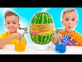 Vlad and Niki have fun with Mom - collection kids video with toys - Vlad and Niki Vlad and Niki have fun with Mom - collection kids video with toys