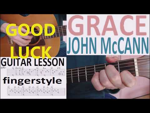 GRACE - JOHN McCANN fingerstyle GUITAR LESSON