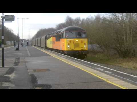 Colas Rail 56094 Passes Water Orton with The Boston Steel