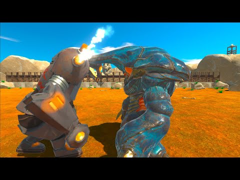 EVERY ALIEN AGAINST ROBO GORO - ANIMAL REVOLT BATTLE SIMULATOR