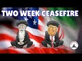 IRAN USA WAR : TWO WEEK CEASEFIRE / LT GEN PR SHANKAR