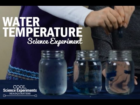 Water Temperature Science Experiment - Why Does Food Coloring Behave Differently?