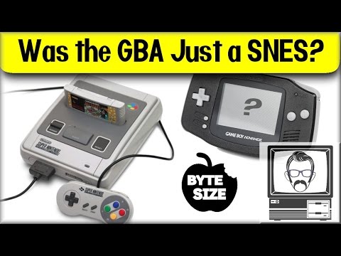 Was the Gameboy Advance Just a Super Nintendo? [Byte Size] | Nostalgia Nerd