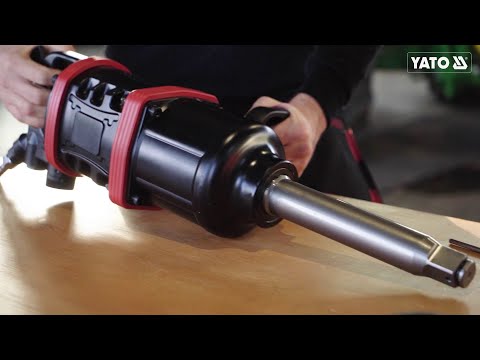 Ударний пневматичний гайковерт YATO 5800 Nm, 650 л/хв, 1" квадрат Ударний пневматичний гайковерт YATO 5800 Nm, 650 л/хв, 1" квадрат