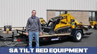 Sure-Trac Single Axle Tilt Bed Equipment