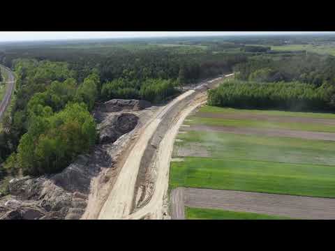 Budowa łącznicy w Czarncy (19.05.2022)
