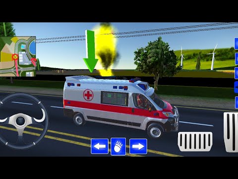 Ambulance Van Emergency Driving 2024 Android GamePlay#1