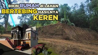 Download lagu Desain rumah di lahan miring, bertebing, 3m di atas jalan mp3
