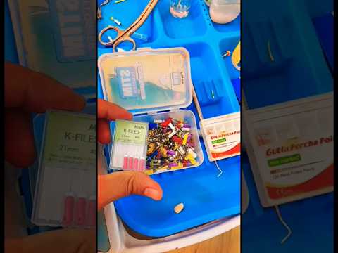 🦷 🪡RCT file boxes | K file H file Taper Rotary files | Tooth Root canal treatment | Endodontics