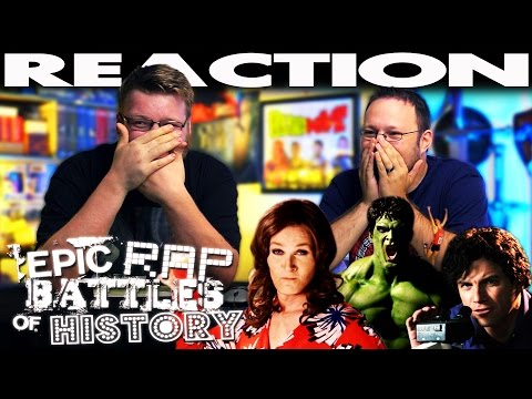 Bruce Banner vs Bruce Jenner Epic Rap Battles of History REACTION!!