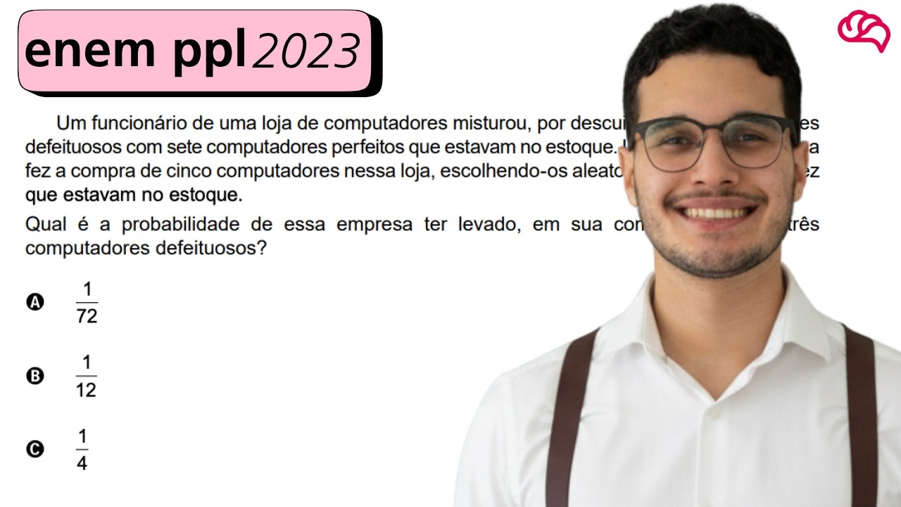 Resolução em Vídeo — Questão 136 ENEM 2023 PPL