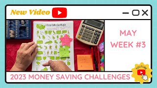 Budgeting Money Savings Challenges - May Week #3 - TracEy Monster Savings on Etsy