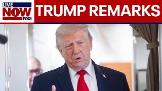 LIVE: President Trump speaks at Joint Base Andrews 