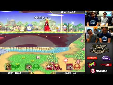 BS2015 - Dekar & Redact (Falcon & Mario) vs CAOTIC & S.D (Peach & Mario) - GF - PM Doubles