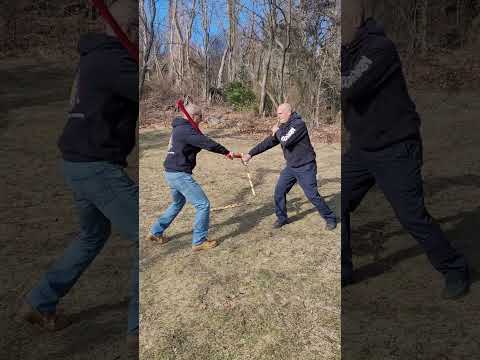 Sinawali HEAVEN & EARTH 6: Double Stick Drill - Filipino Martial Arts #shorts