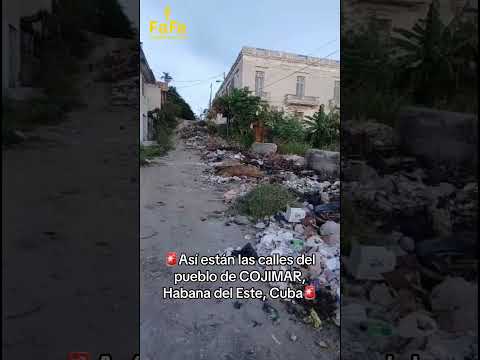 🚨Así están las calles del pueblo de COJIMAR, Habana del Este, Cuba🚨#Noticias #news #eeuu #cuba