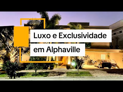 Casa dos sonhos em Alphaville a venda
