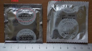 How To Spot A FAKE DUREX condoms form eBay