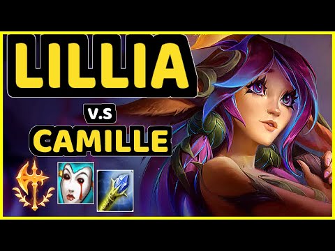 PHONES (LILLIA) vs CAMILLE - TOP GAMEPLAY - EUW Ranked MASTER