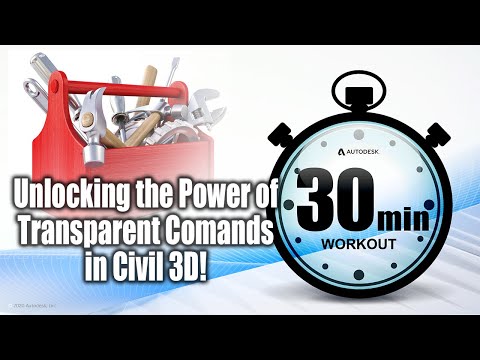 Unlocking the Power of Transparent Commands in Civil 3D