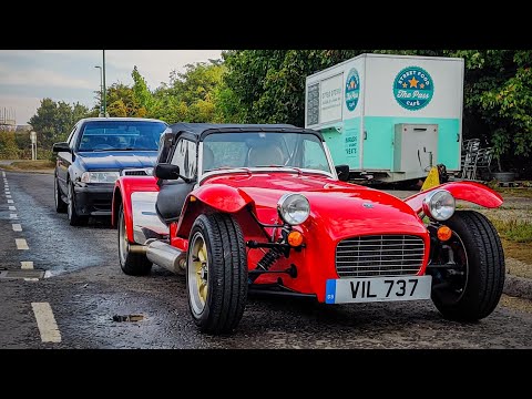 Behind the scenes with the Caterham Super Seven!!