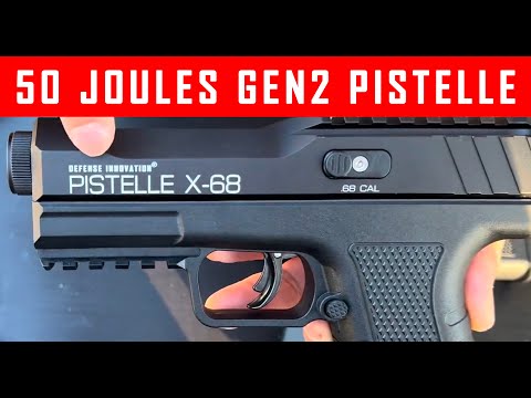 GEN2 Pistelle 50+ Joules Defense Pistol X-68 with Upgraded Seals & Enhanced Components #defense
