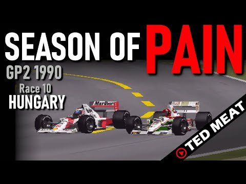 Grand Prix 2 - 1990 Season of PAIN # 10 - Hungary (x86GP2)